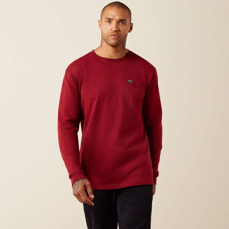 Ariat Men's Rebar Cotton Strong WHLF T-Shirt