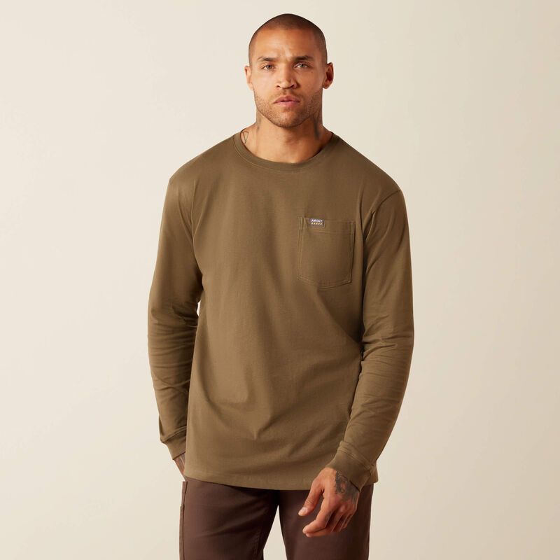 Ariat Men's Rebar Cotton Strong Hardhead T-Shirt