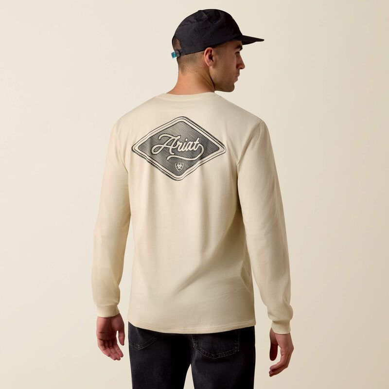 Ariat Men's Medallion Standard Long Sleeve T-Shirt