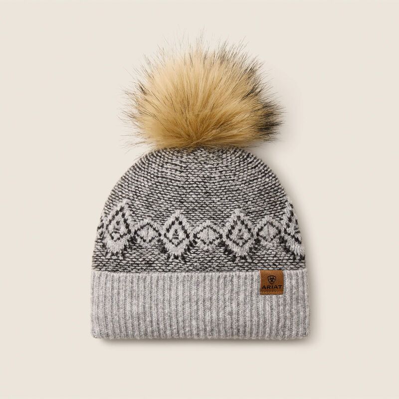 Ariat Women's Willow Beanie - Grey Heather