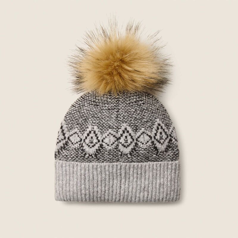 Ariat Women's Willow Beanie - Grey Heather