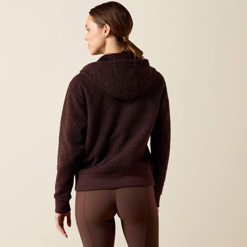 Ariat Women's Orinda Hoodie - Chocolate Plum