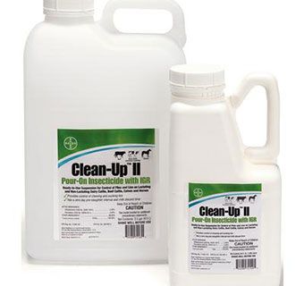 Clean-Up II Pour-On Insecticide 1/2 gal
