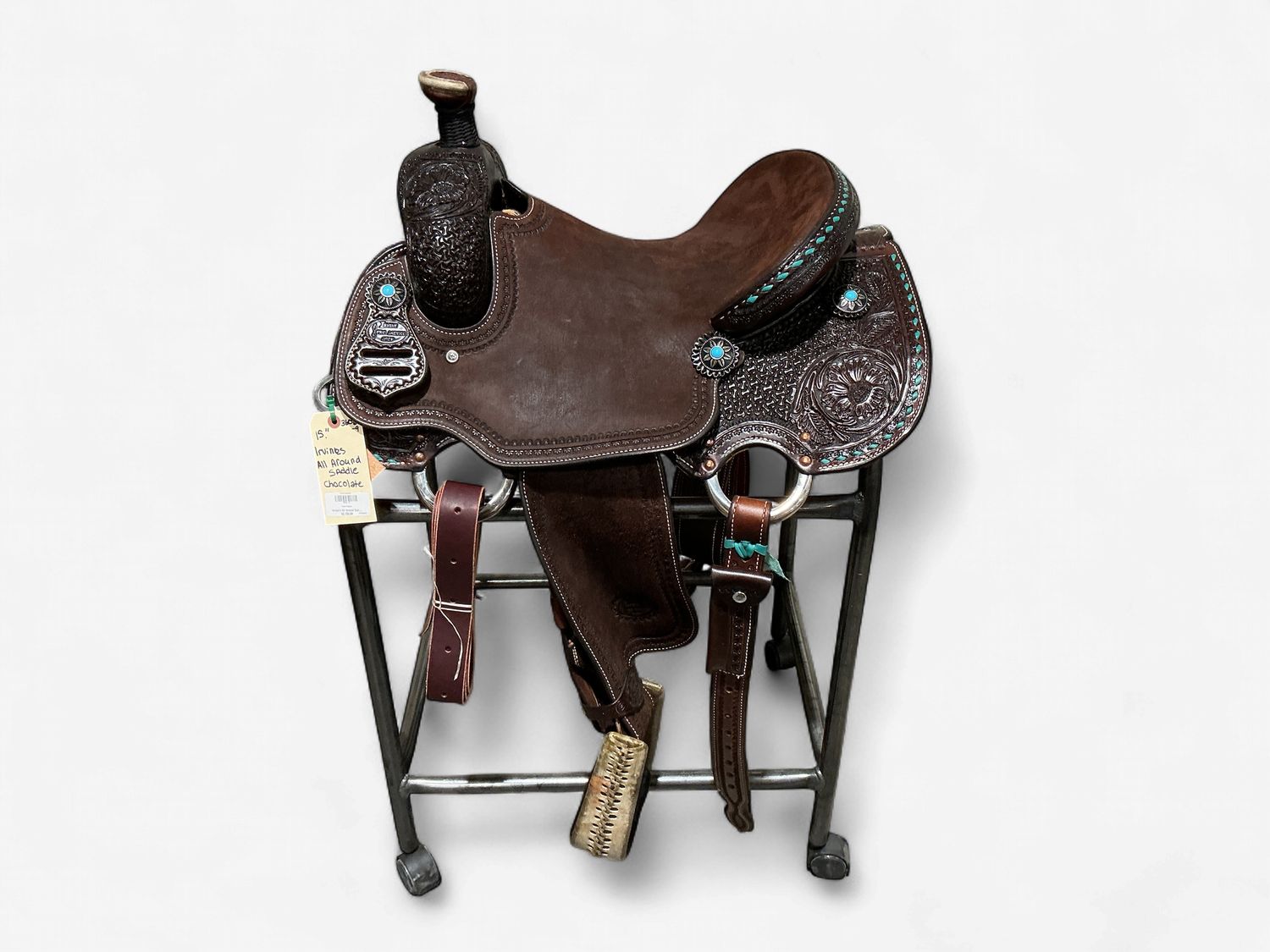 Irvine's All Around Saddle 15" Chocolate 3606-9