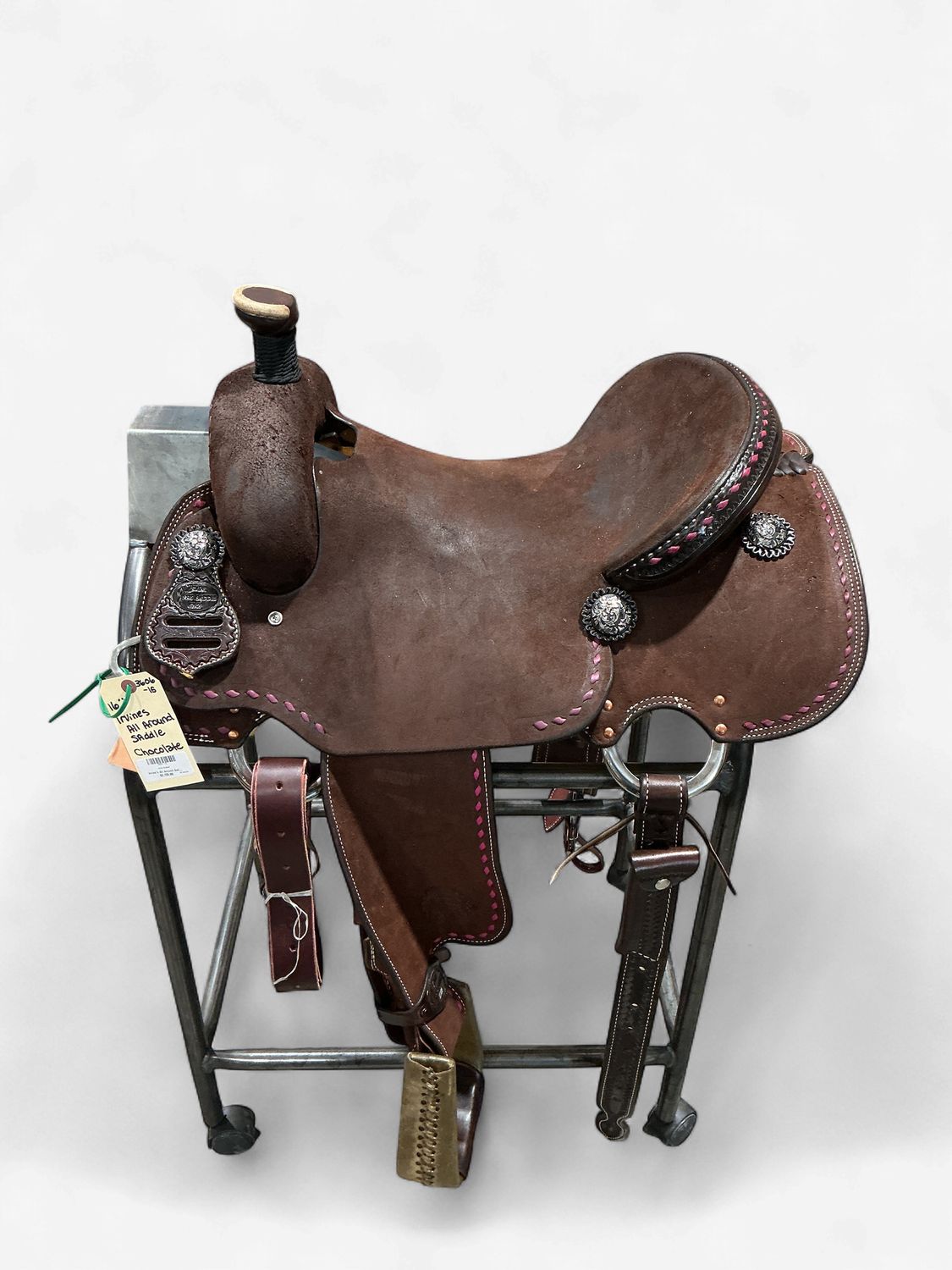 Irvine's All Around Saddle 16" Chocolate 3606-15