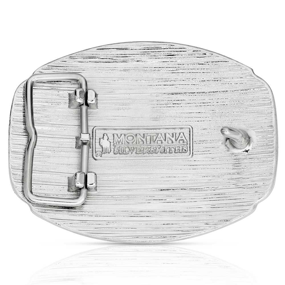 Montana Silversmiths Western Initial Belt Buckle