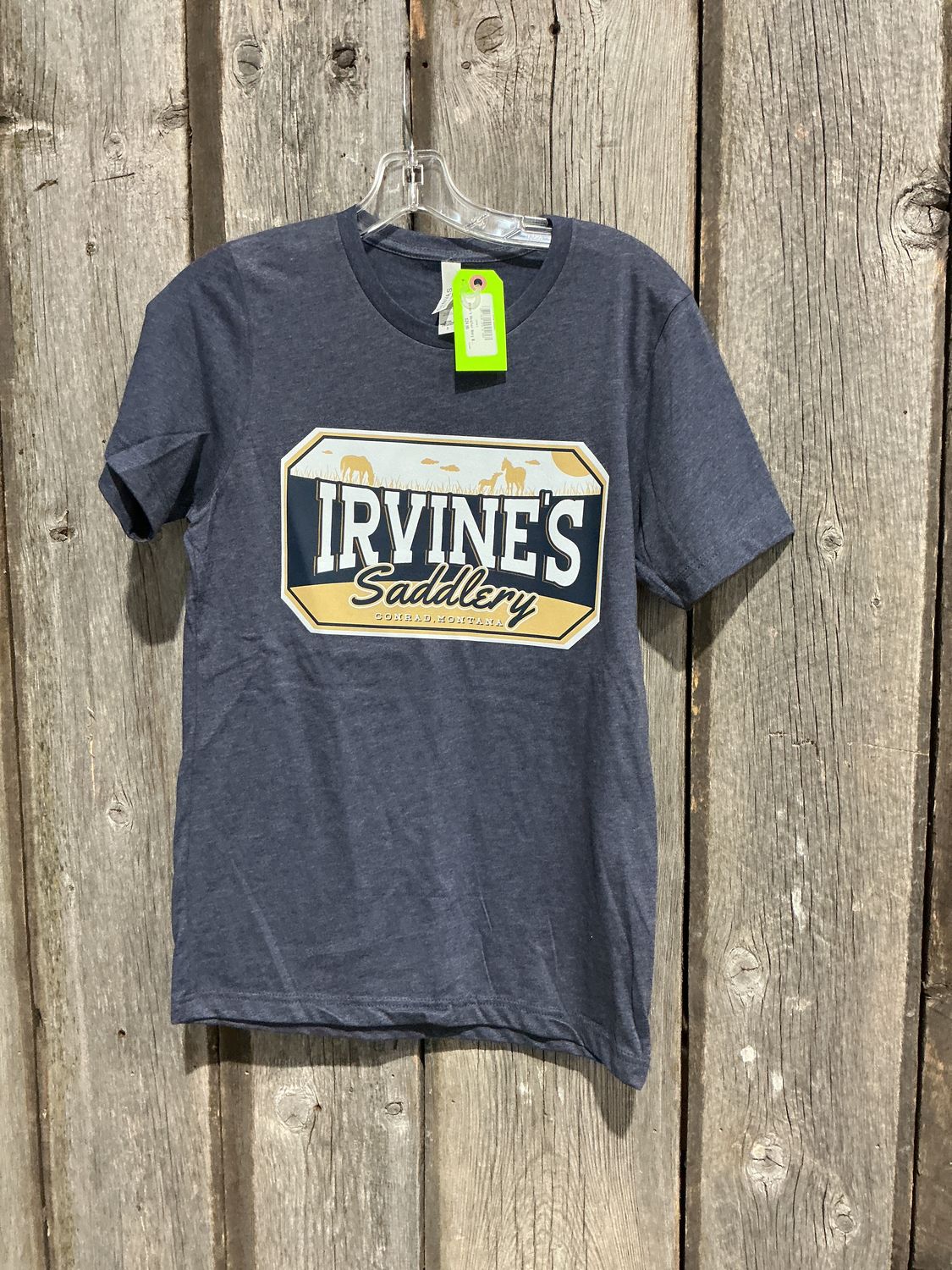 Irvine's Deep Heather Branded T-Shirt