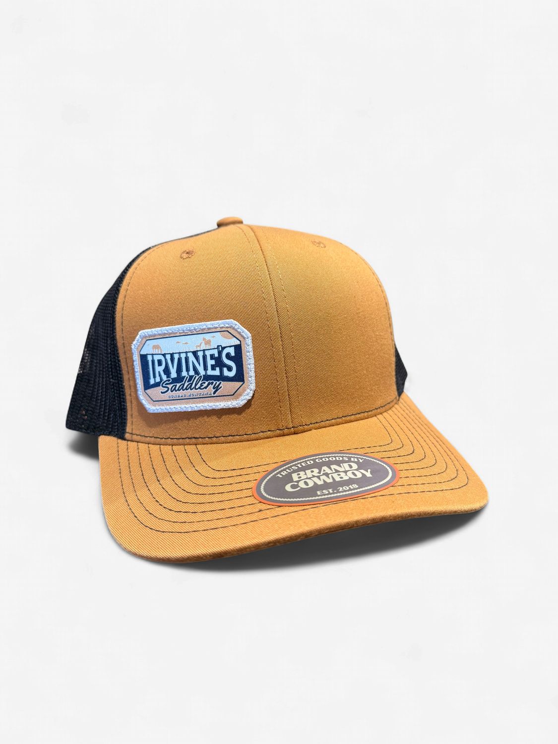 Irvine's Everybody Camel &amp; Black Mesh Cap