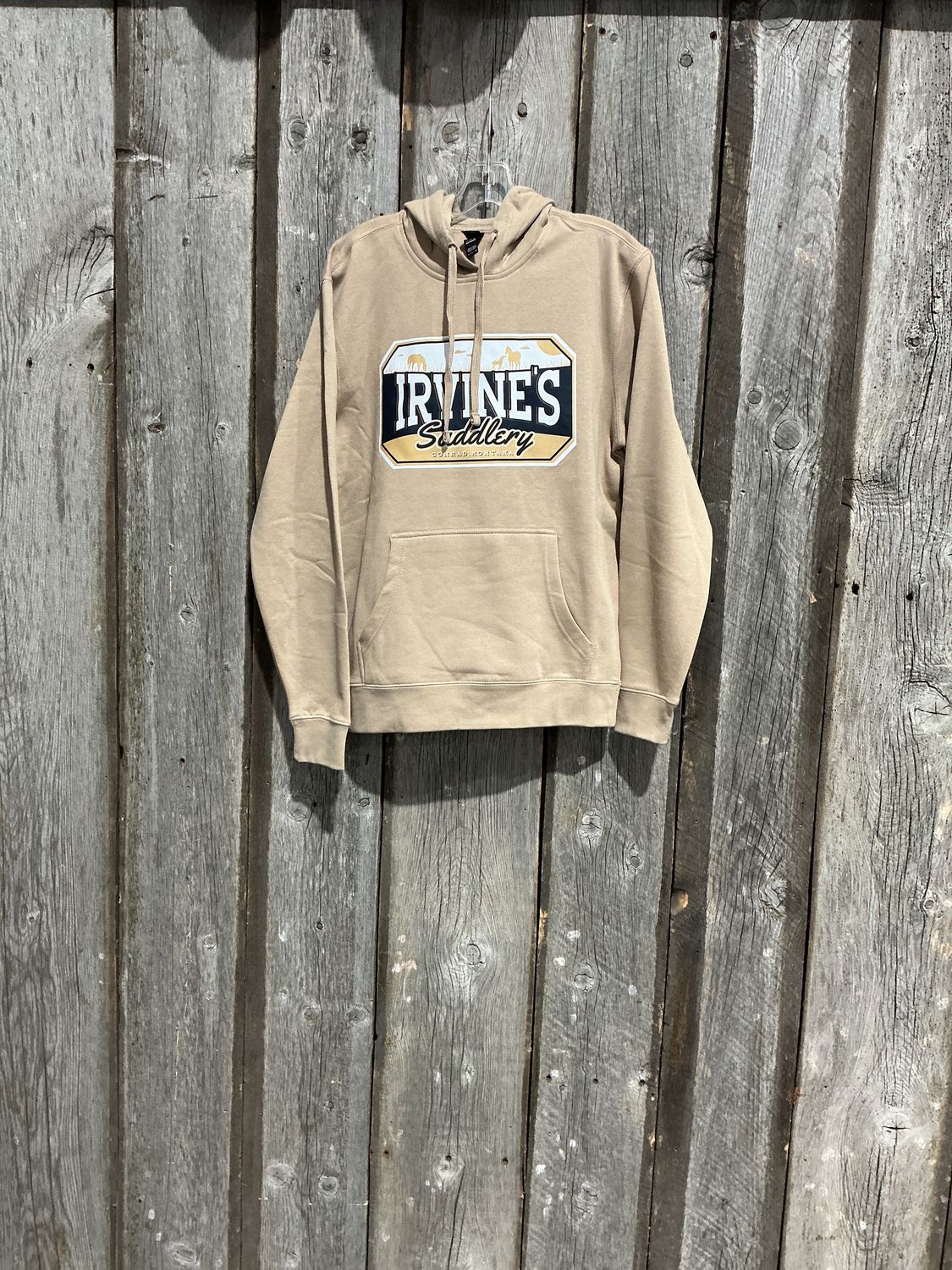 Irvine's Desert Tan Branded Hoodie