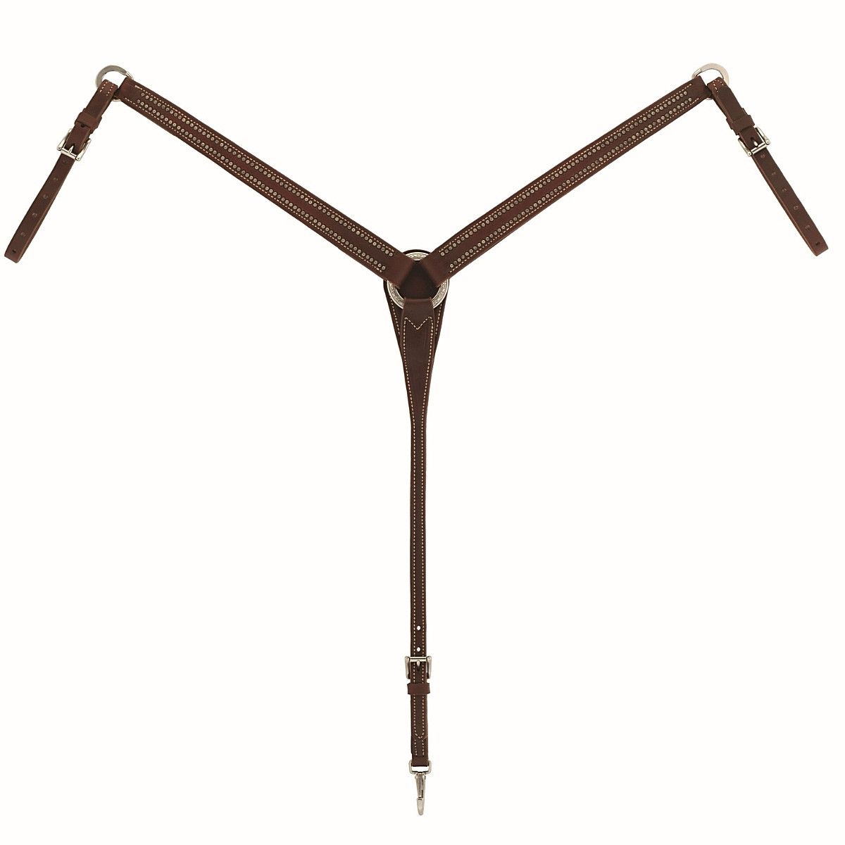 Weaver Equine Tapered Leather Breast Collar, Stockman