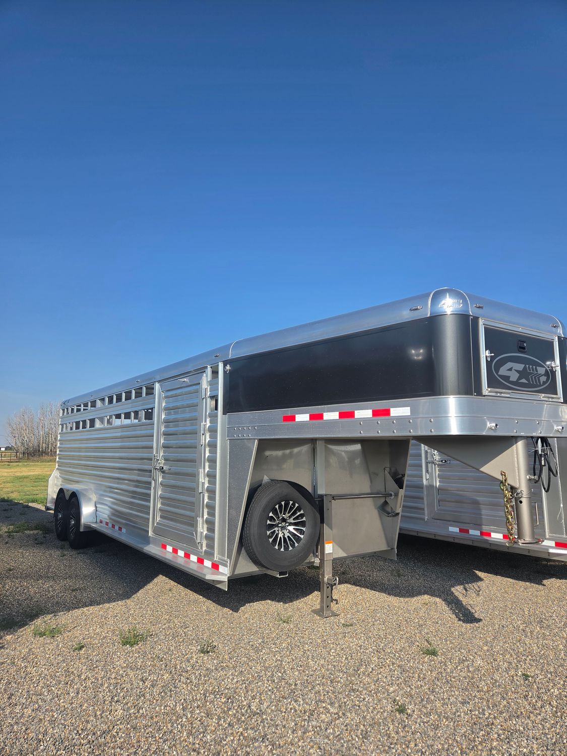 2027 24' 4-Star Stock Trailer