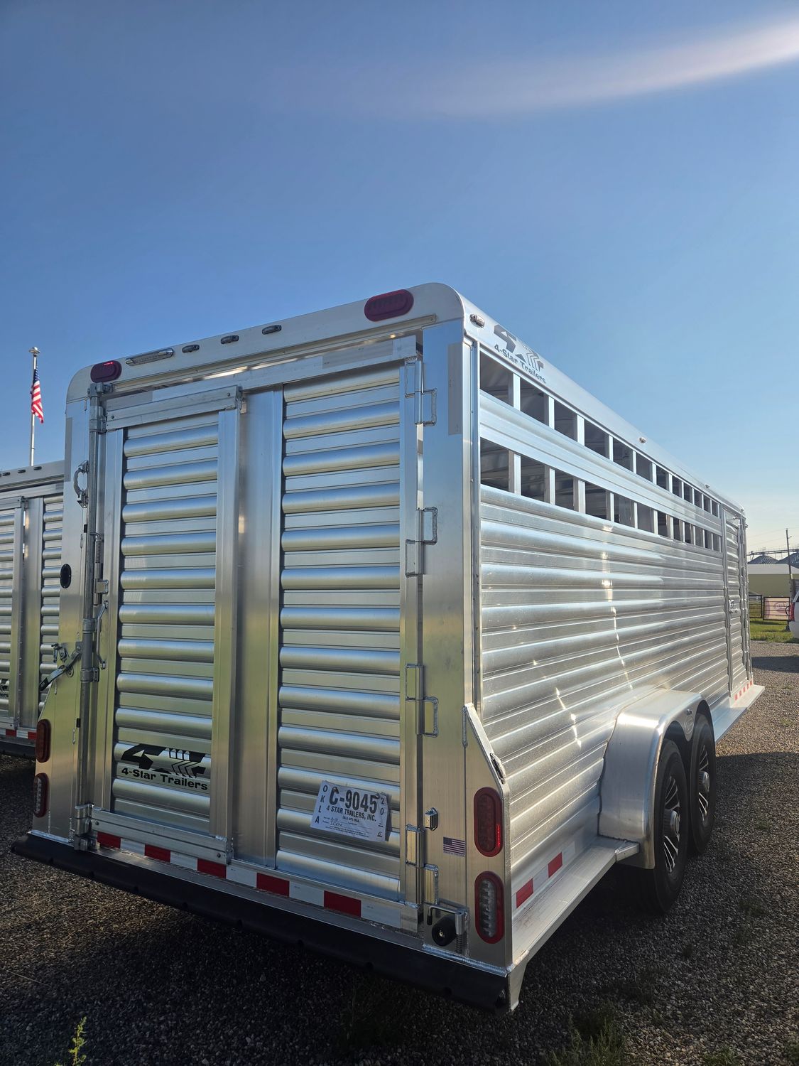 2027 24' 4-Star Stock Trailer