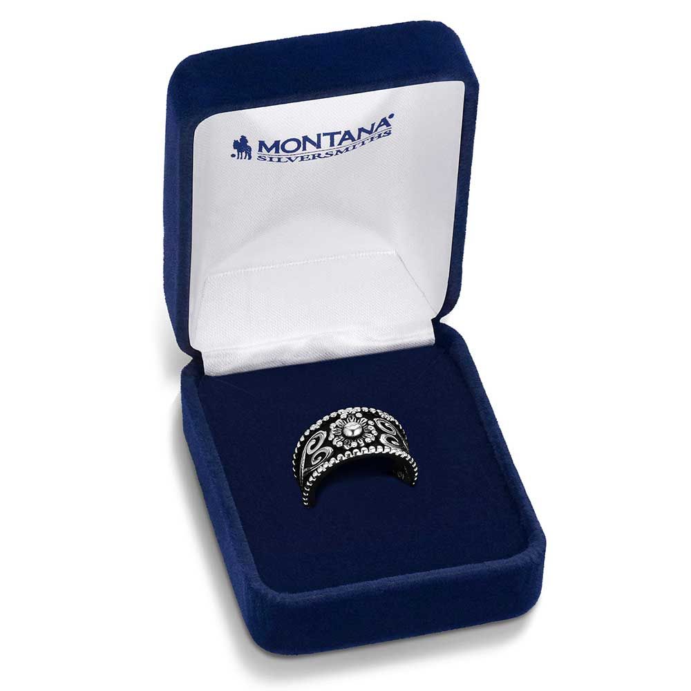 Montana Silversmiths Blooming Scroll Ring