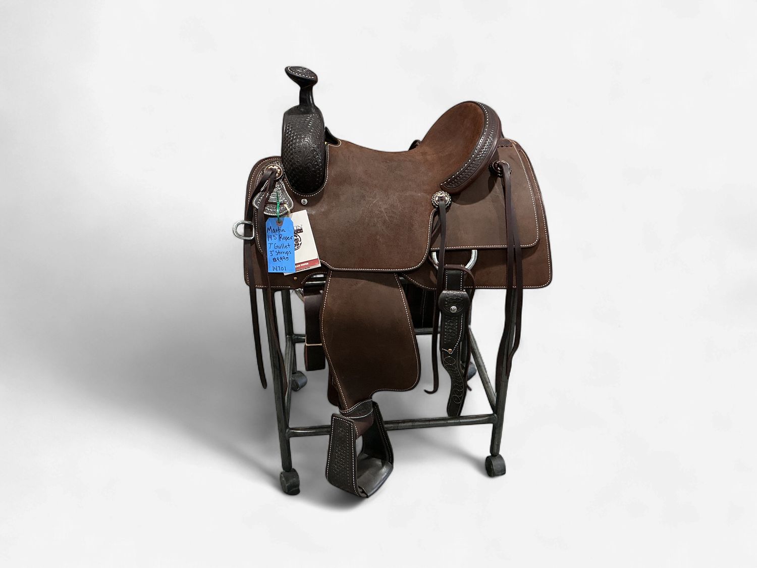 Martin Saddlery Stingray Barrel Saddle - 13.5" Chestnut