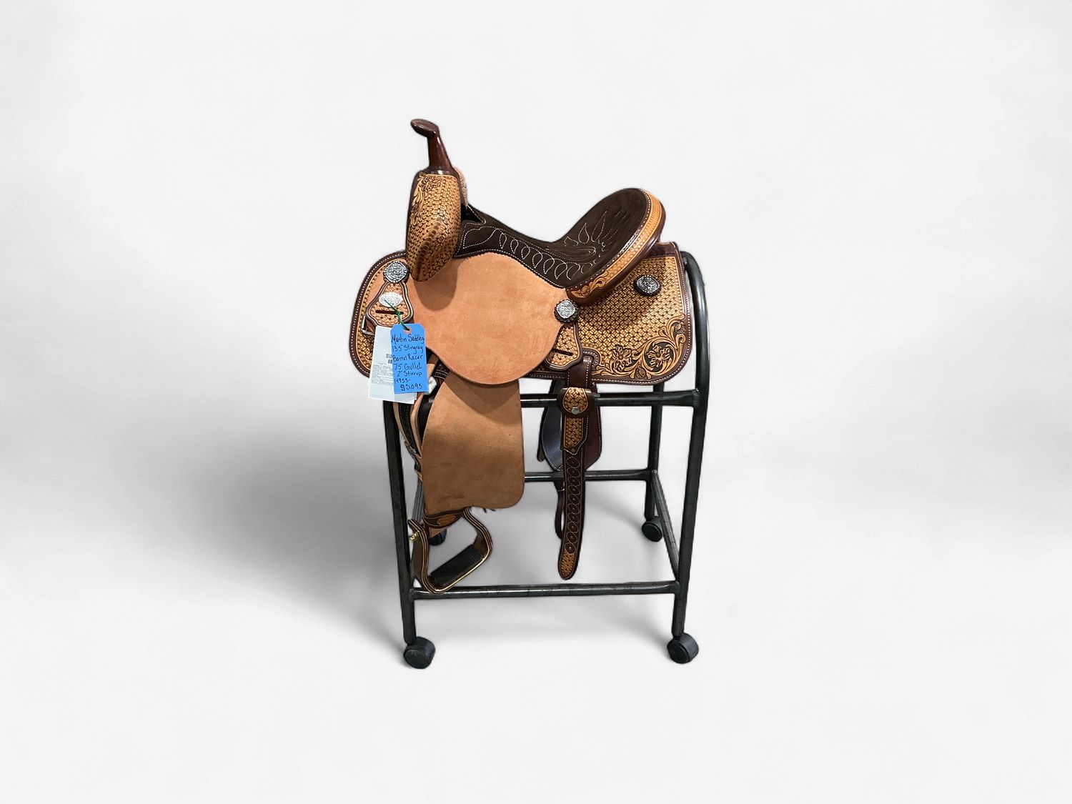 Martin Saddlery Stingray Barrel Saddle - 13.5" 