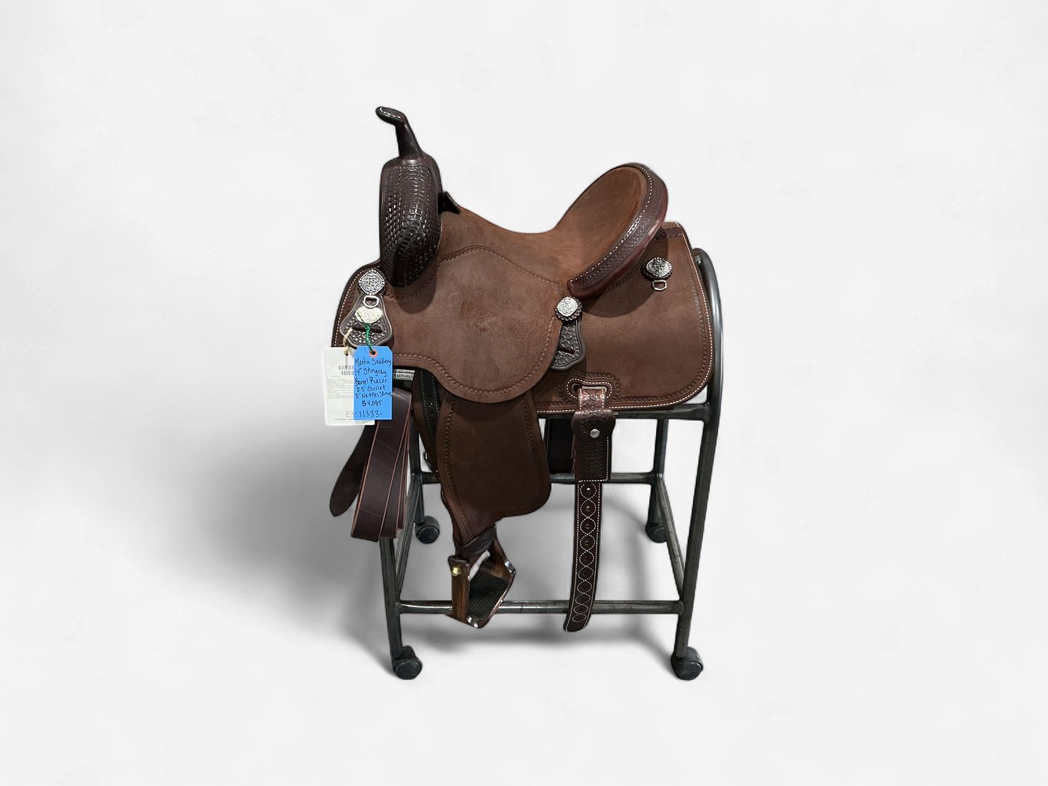 Martin Saddlery Stingray Barrel Saddle - 14" Chocolate
