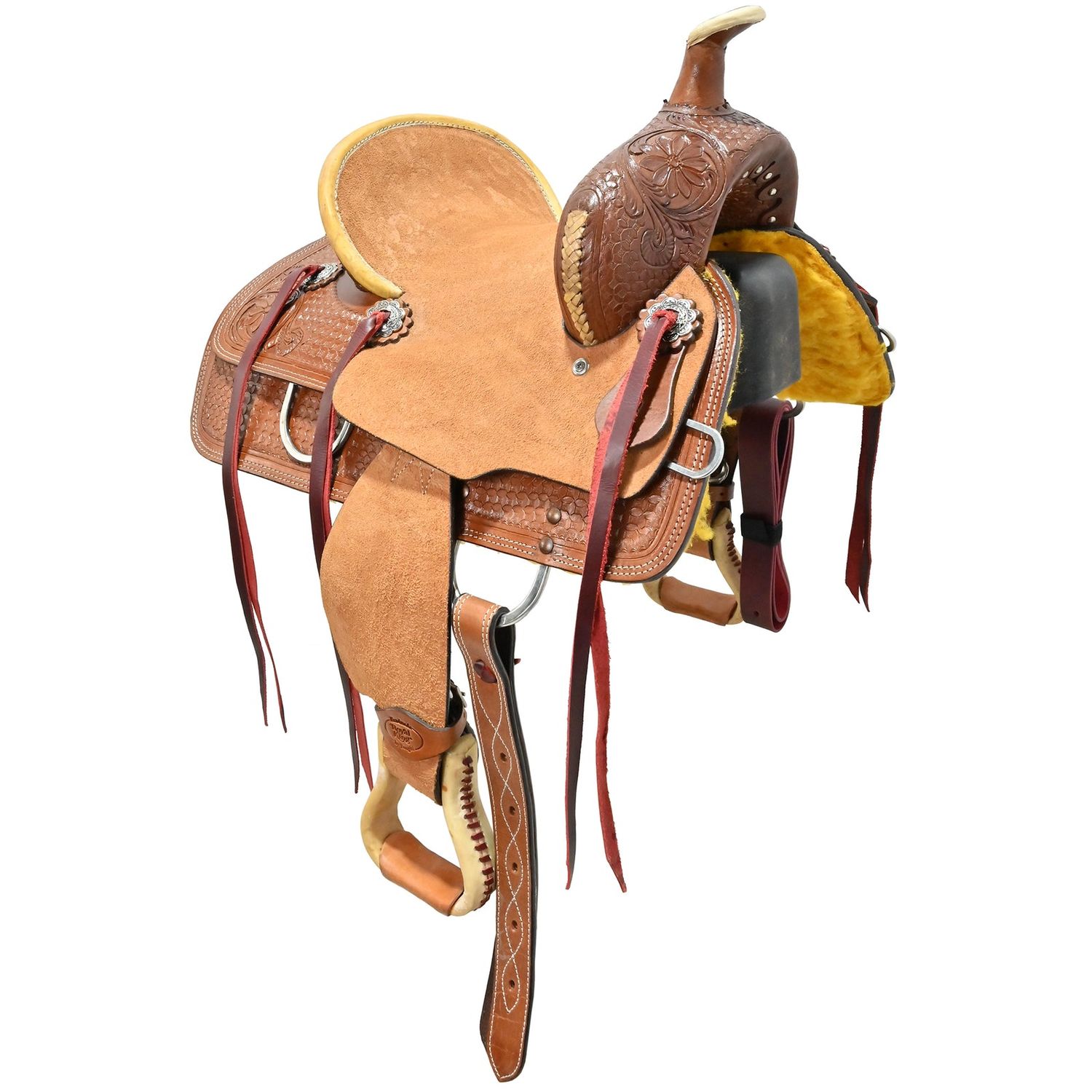 Royal King 12" Youth Garrison Ranch Saddle