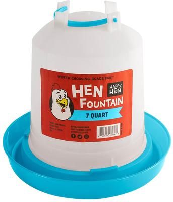 Happy Hen Treats Hen Fountain - 7 qt