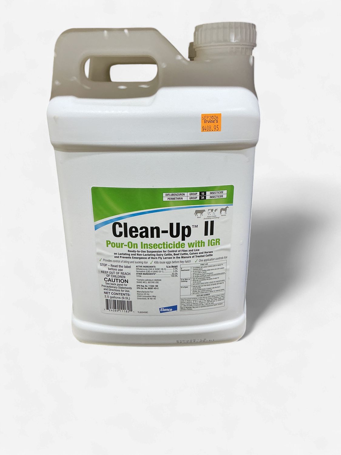 Clean-Up II Pour-On Insecticide 2.5 gal