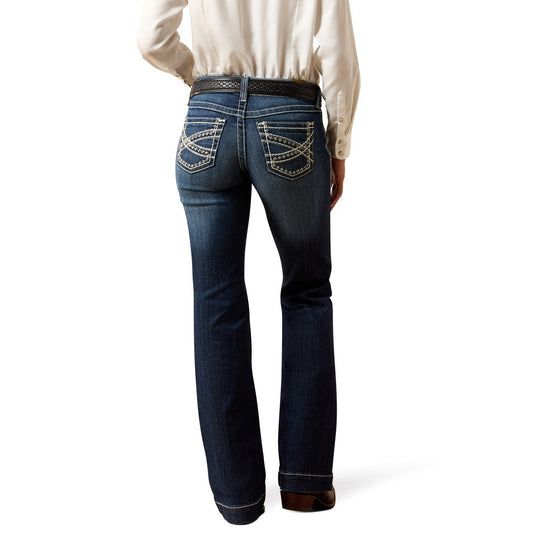 Ariat Women's Mid Rise Entwined Trouser Jeans
