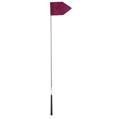 U.S. Whip 50 Inch Livestock Flag Whip - Red