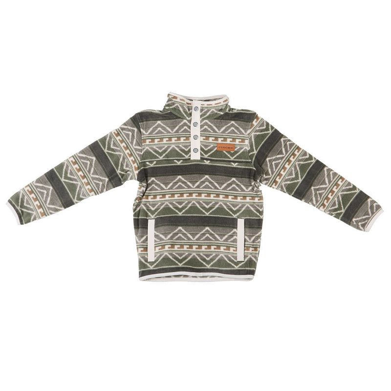 Cinch Boys Olive Polar Fleece