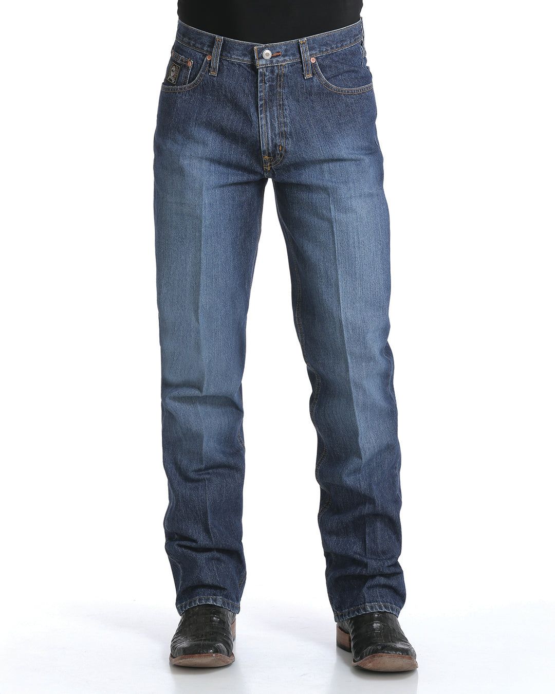 Cinch Men's Black Label Dark Stone Jeans