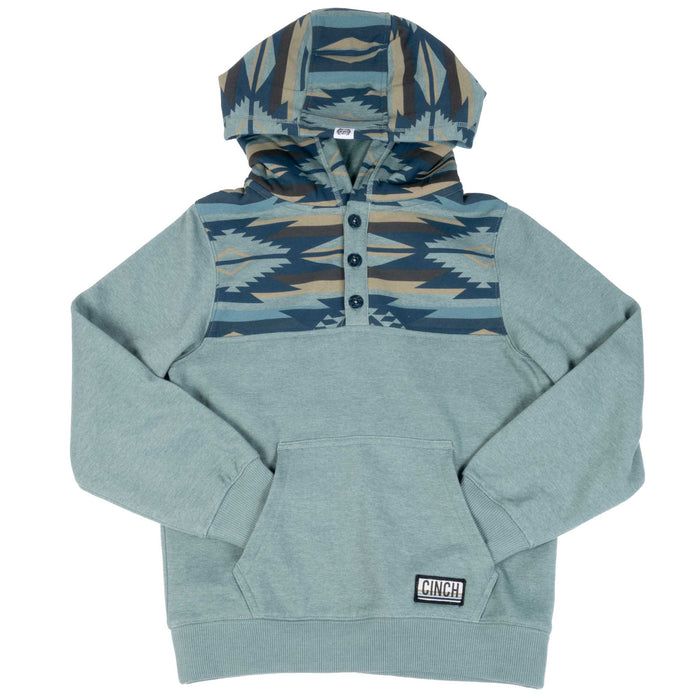 Cinch Boys Blue Pullover Hoodie