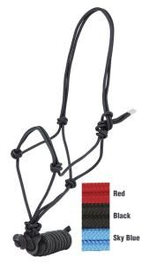 AHE Yearling Rope Halter with 8 ft Lead