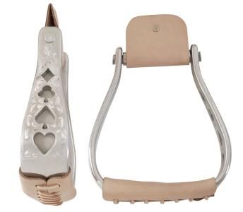 AHE Aluminum Visalia Stirrups Gambler Cut-Out
