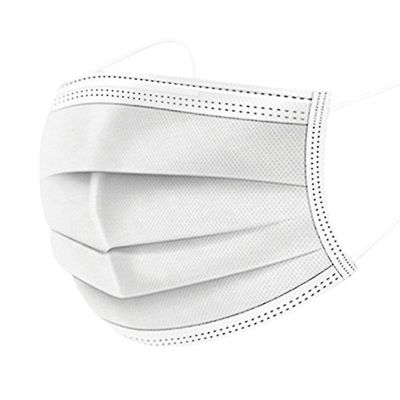 Masque de procédure blanc (boîte de 50)
