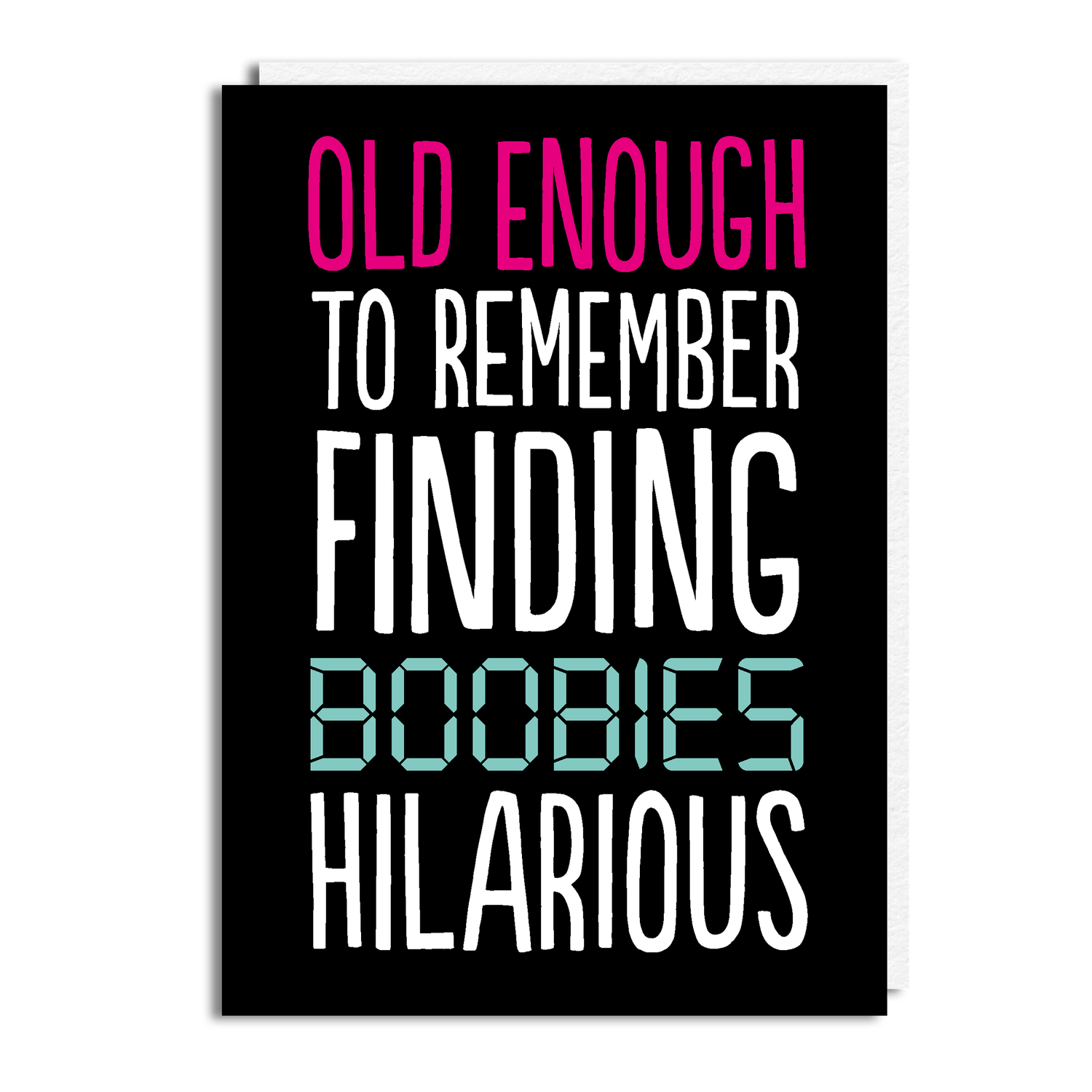 OLDV ENOUGH BOOBIES