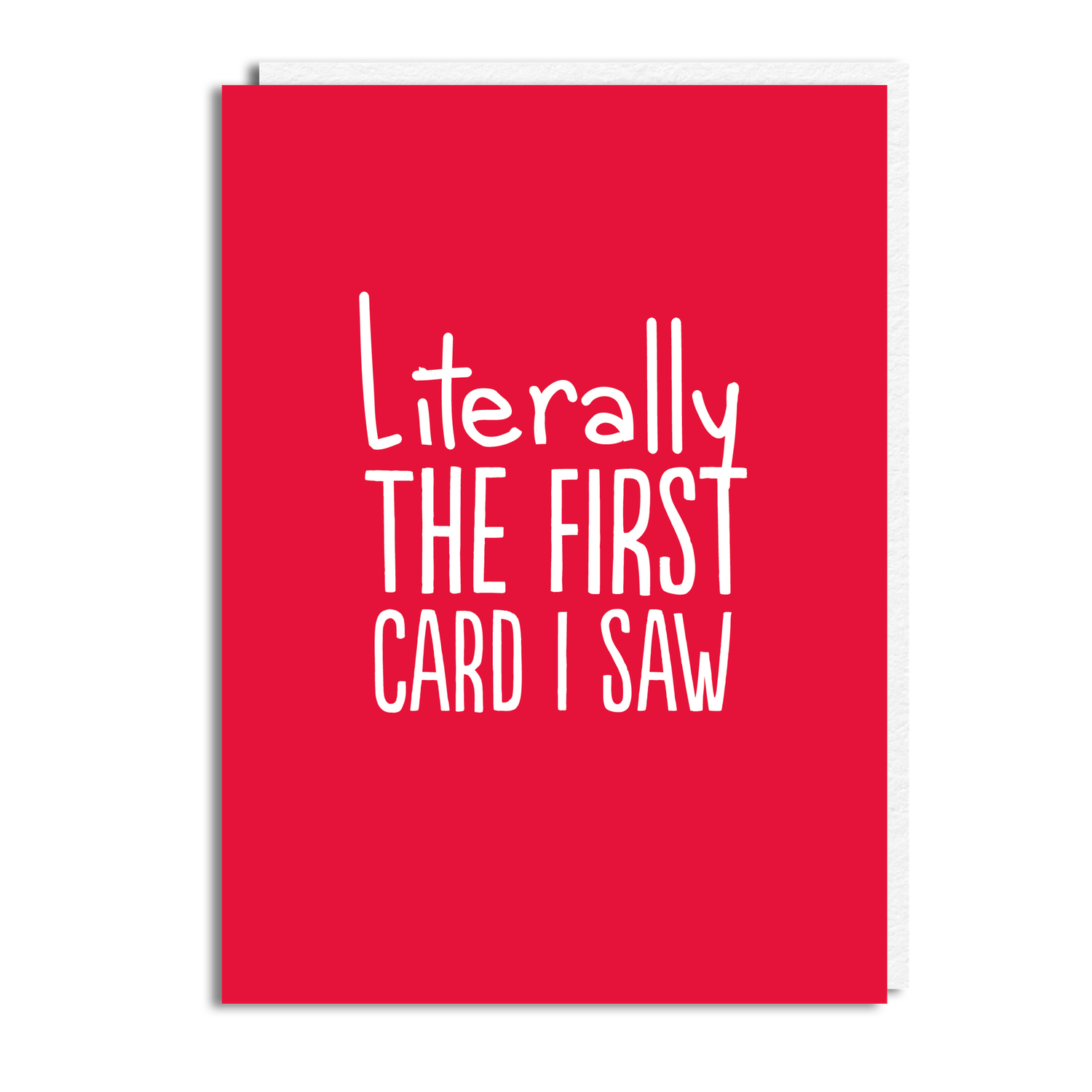 FIRST CARD I SAW