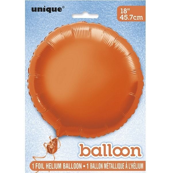 Round Orange 18in