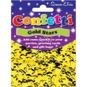 Gold Stars Confet