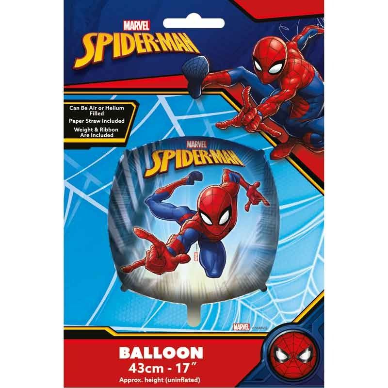 18in SPIDERMAN SQUARE FOIL BALLOON