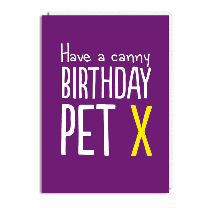 CANNY BIRTHDAY PET