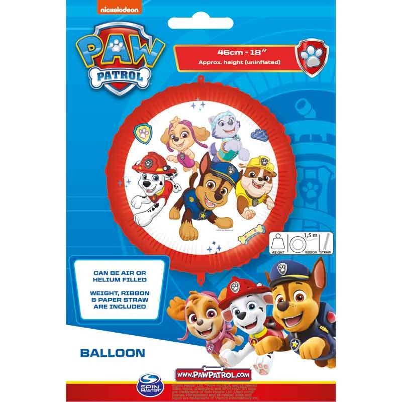 18in PAW PATROL READY FOR ACTION FOIL