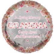 18in GRANDMA REMEMBRANCE FOIL BALLOON