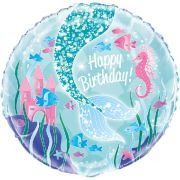 18in MERMAID FOIL BALLOON