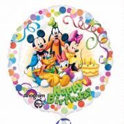 MICKEY &amp; FRIENDS PARTY 18IN FOIL BALL