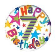 5.5cm AGE 7 BOY BADGE 6S