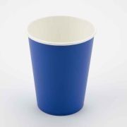 8PK 9oz ROYAL BLUE PAPER CUPS