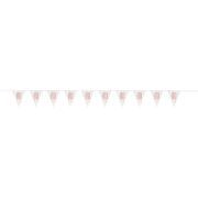 GLITZ ROSE GOLD 80 PENNANT BANNER