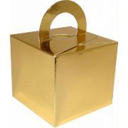 GOLD METALLIC BALLOON WEIGHT BOX