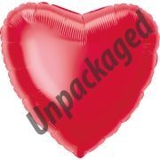 18in RED HEART FOIL BALLOON