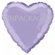 18IN LAVENDAR HEART FOIL BALLOON