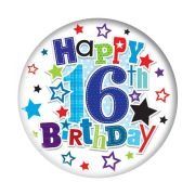 5.5cm AGE 16 MALE BADGE