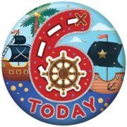 5.5cm AGE 6 MALE BADGE
