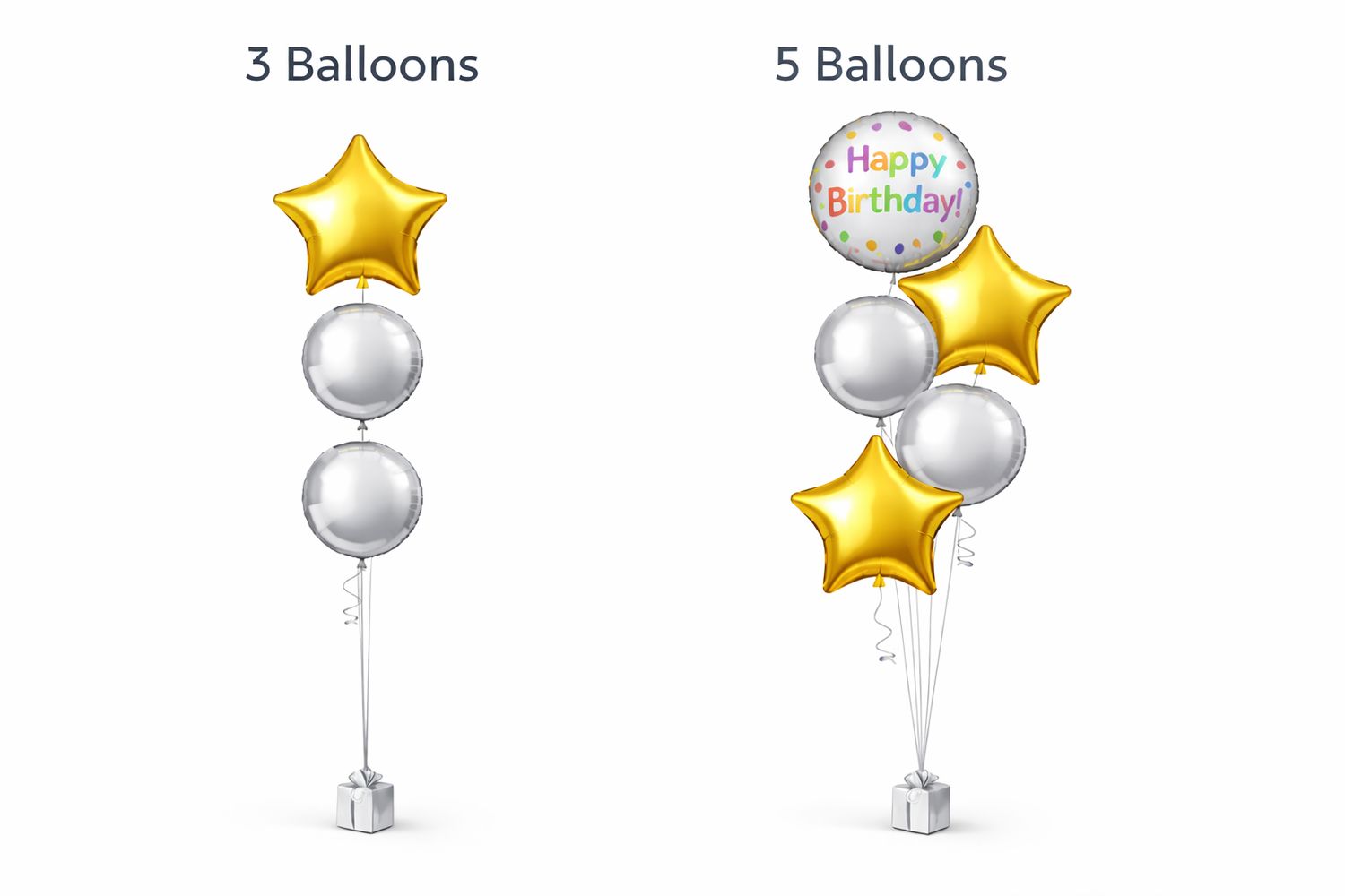 All Foil Balloon Bouquets